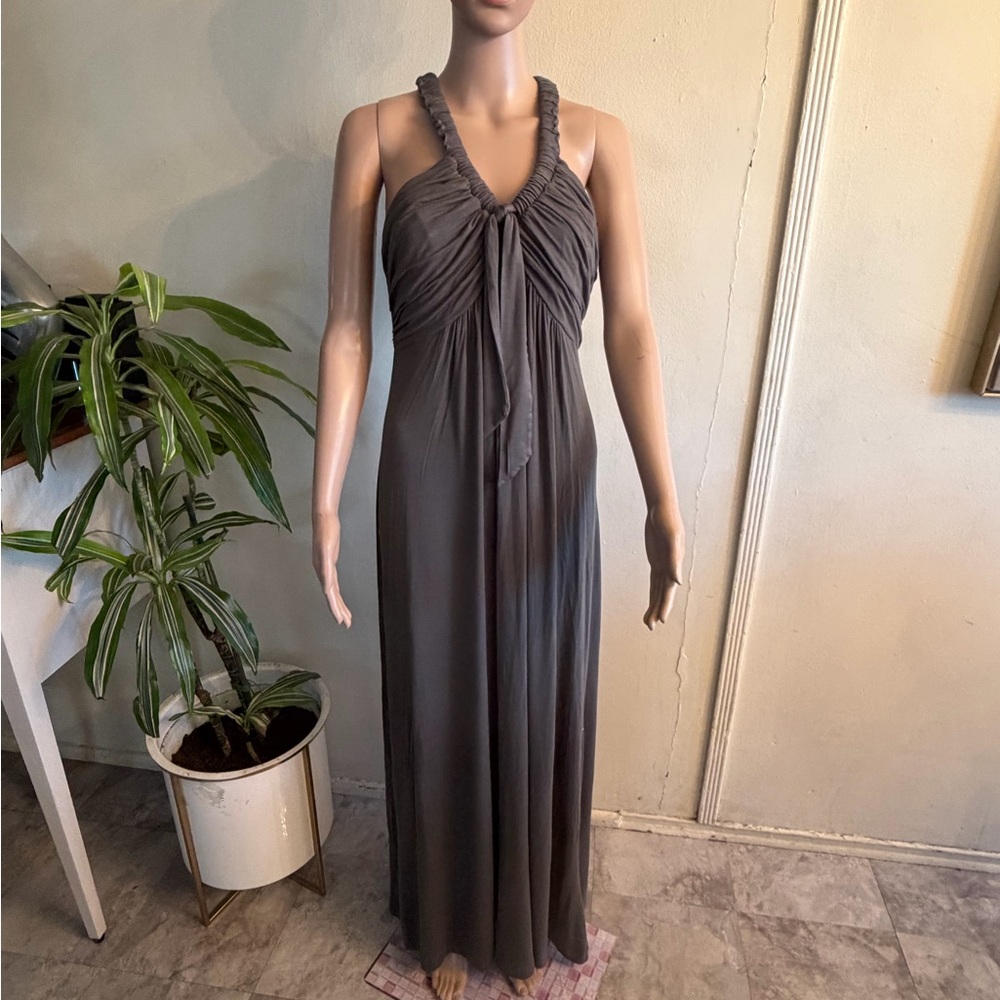 Calvin Klein Charcoal Maxi Dress